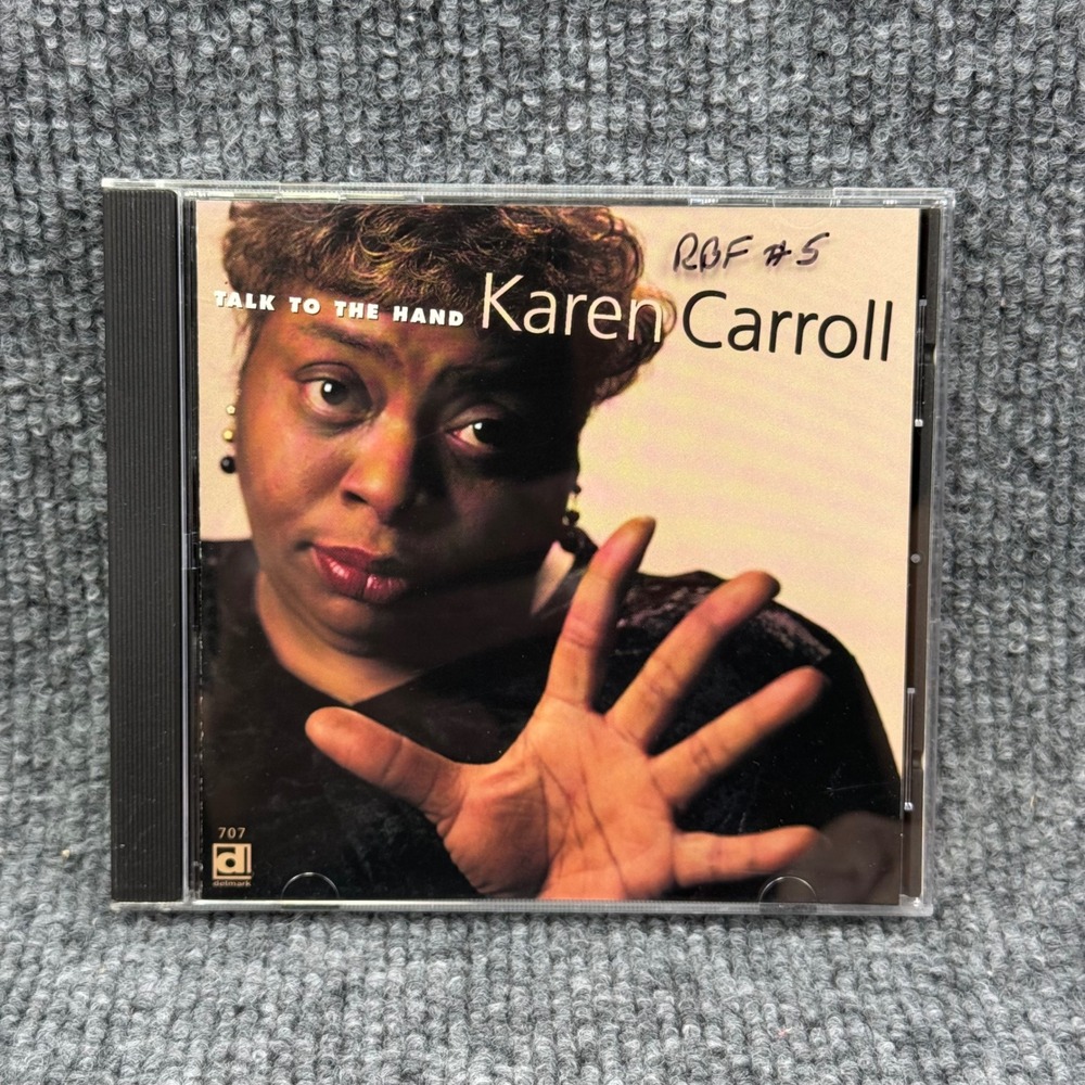 Karen Carroll Talk to the Hand CD 1997 Delmark DE-707 Chicago Blues